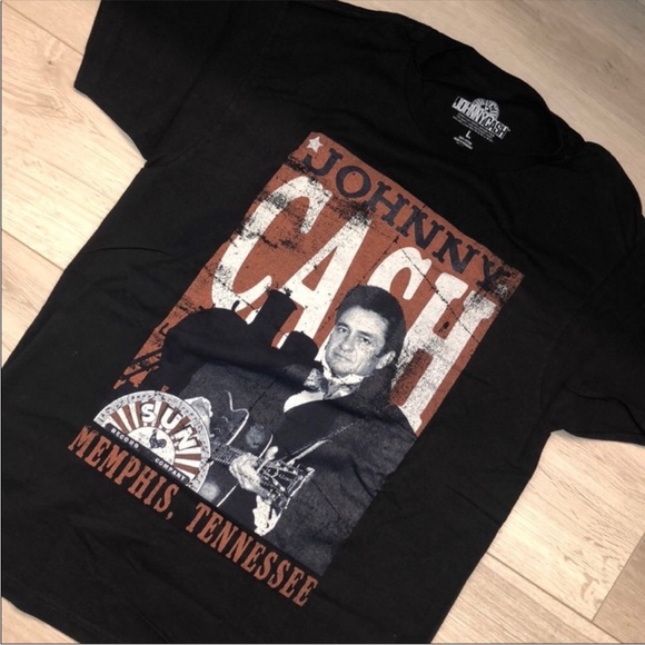 Rare Vintage Johnny Cash Sun Records Tee - Picture 3 of 6